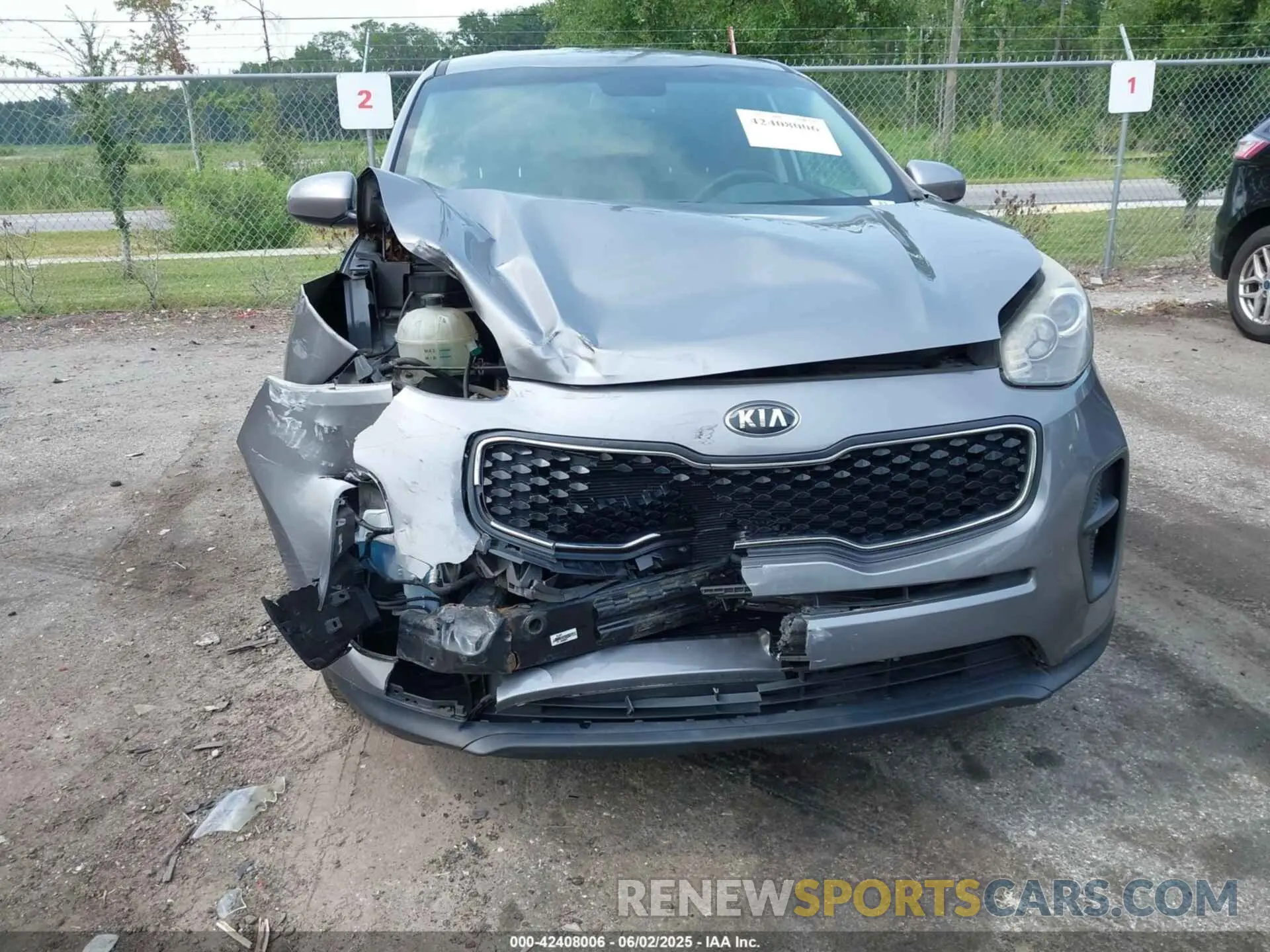 6 Photograph of a damaged car KNDPM3AC7K7560377 KIA SPORTAGE 2019