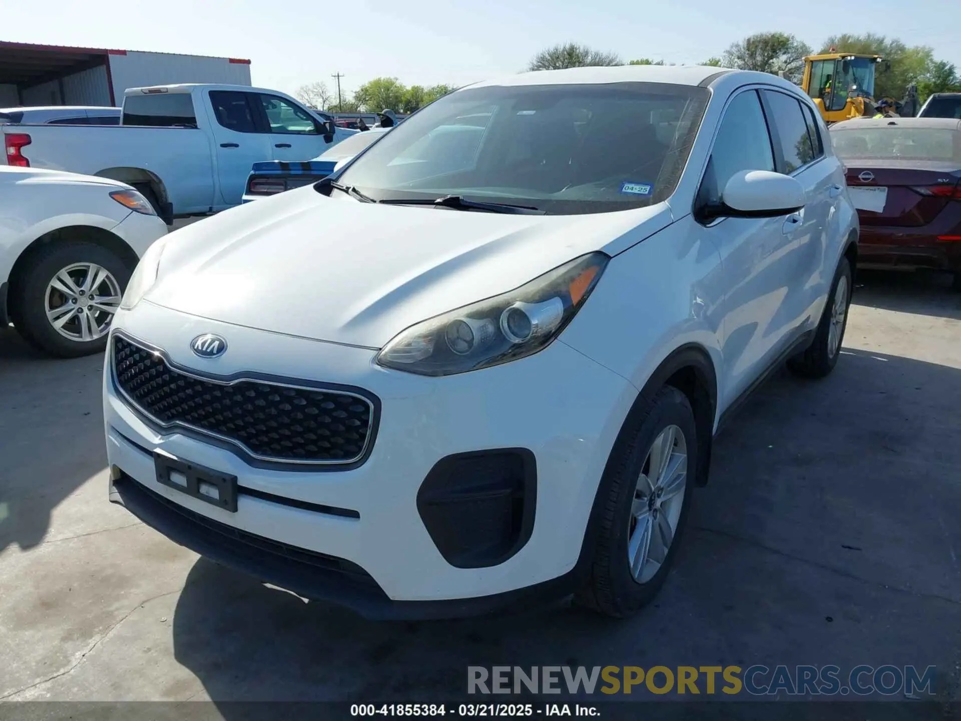 2 Photograph of a damaged car KNDPM3AC7K7563098 KIA SPORTAGE 2019