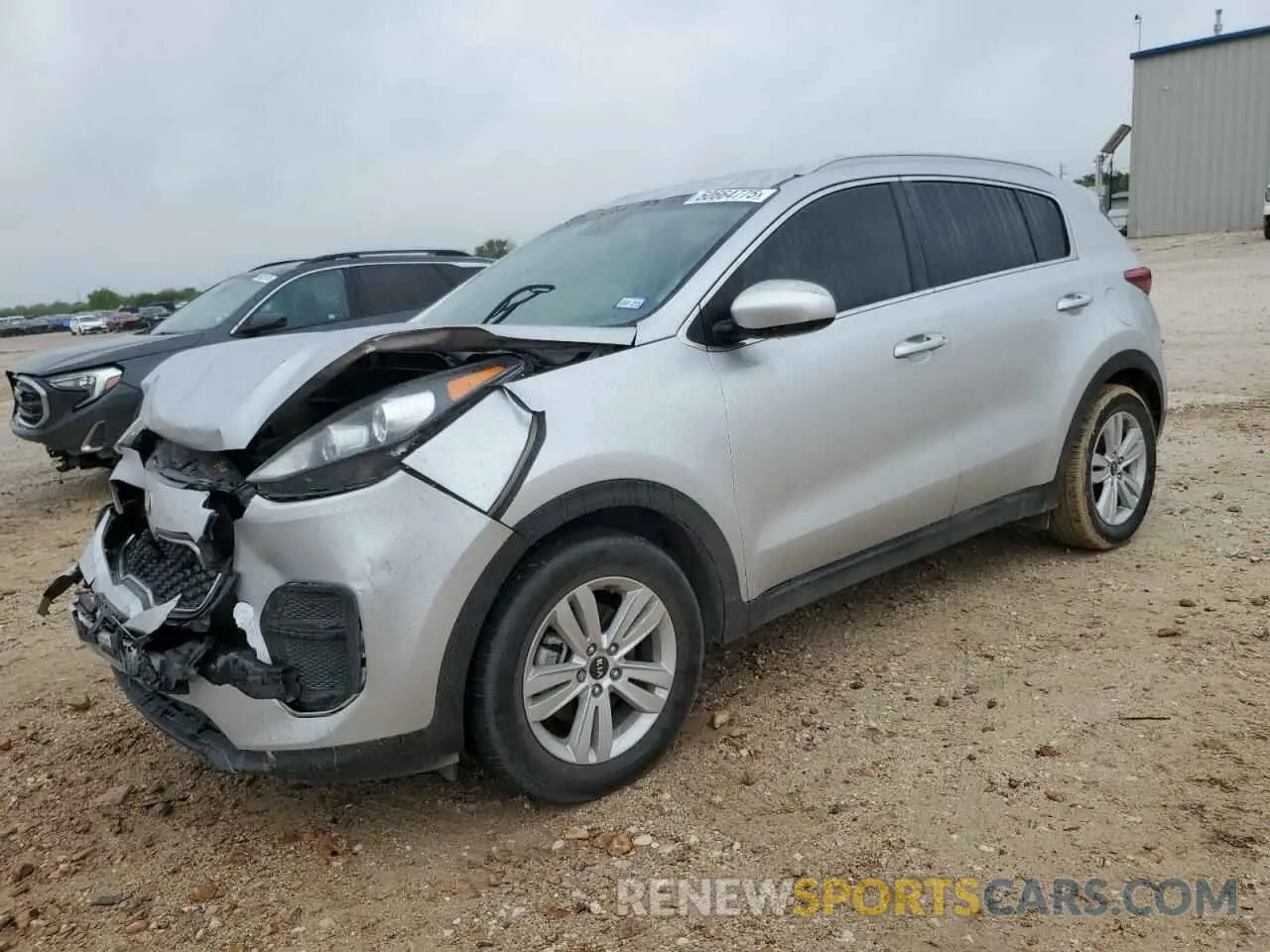 1 Photograph of a damaged car KNDPM3AC7K7611991 KIA SPORTAGE 2019