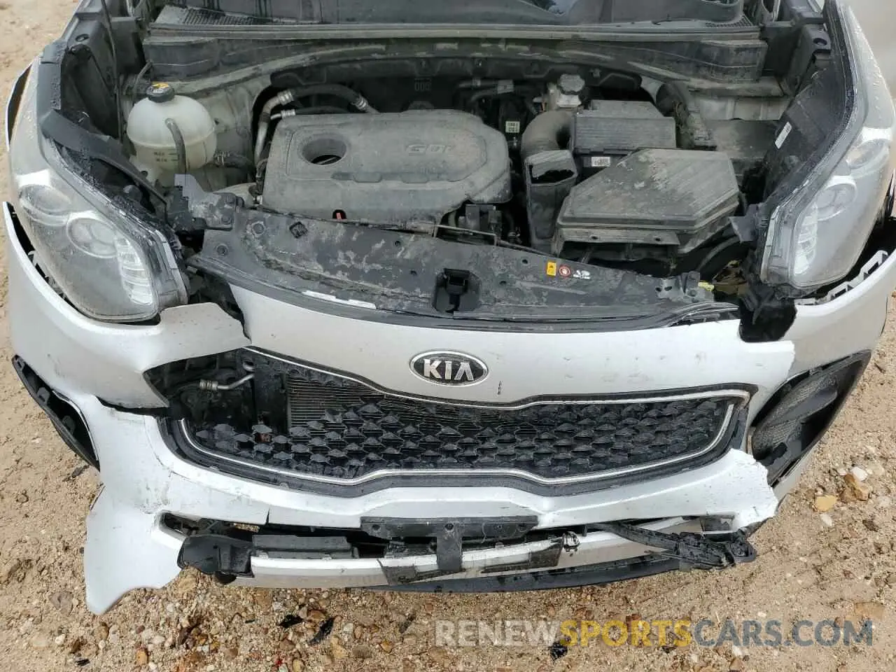13 Photograph of a damaged car KNDPM3AC7K7611991 KIA SPORTAGE 2019