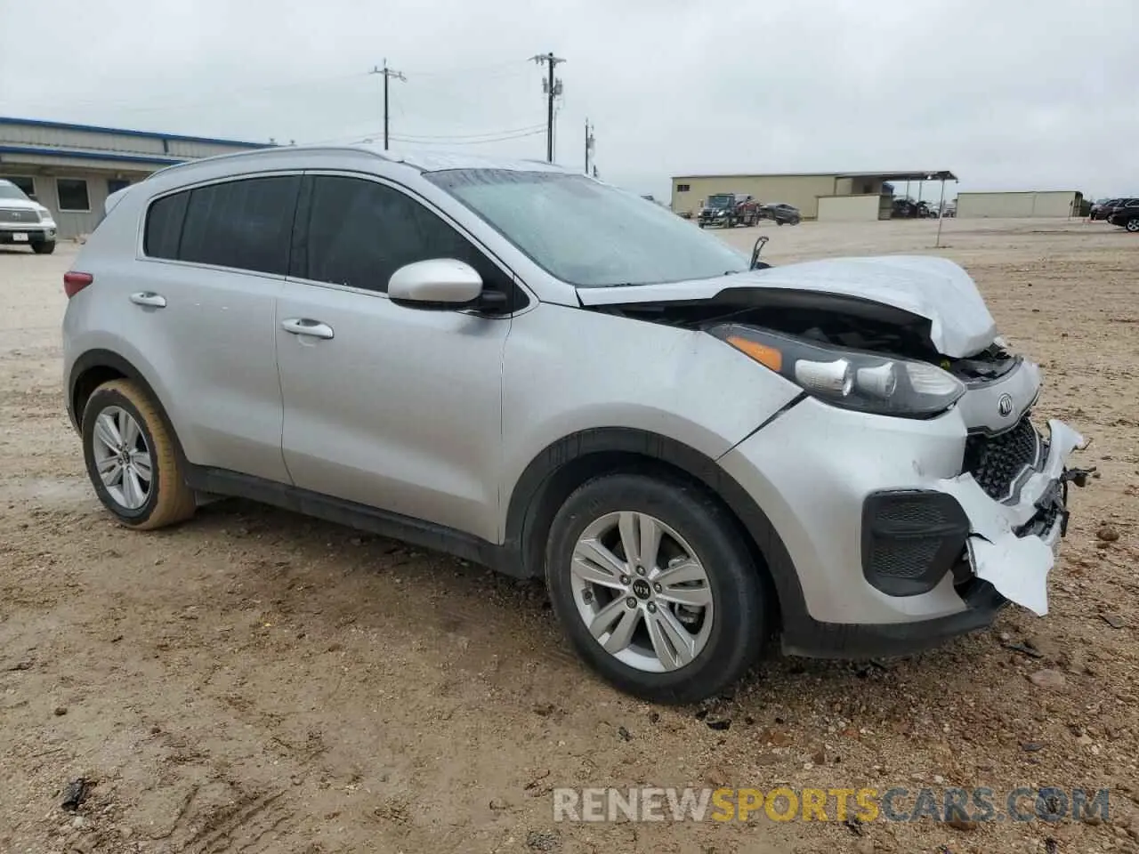 4 Photograph of a damaged car KNDPM3AC7K7611991 KIA SPORTAGE 2019