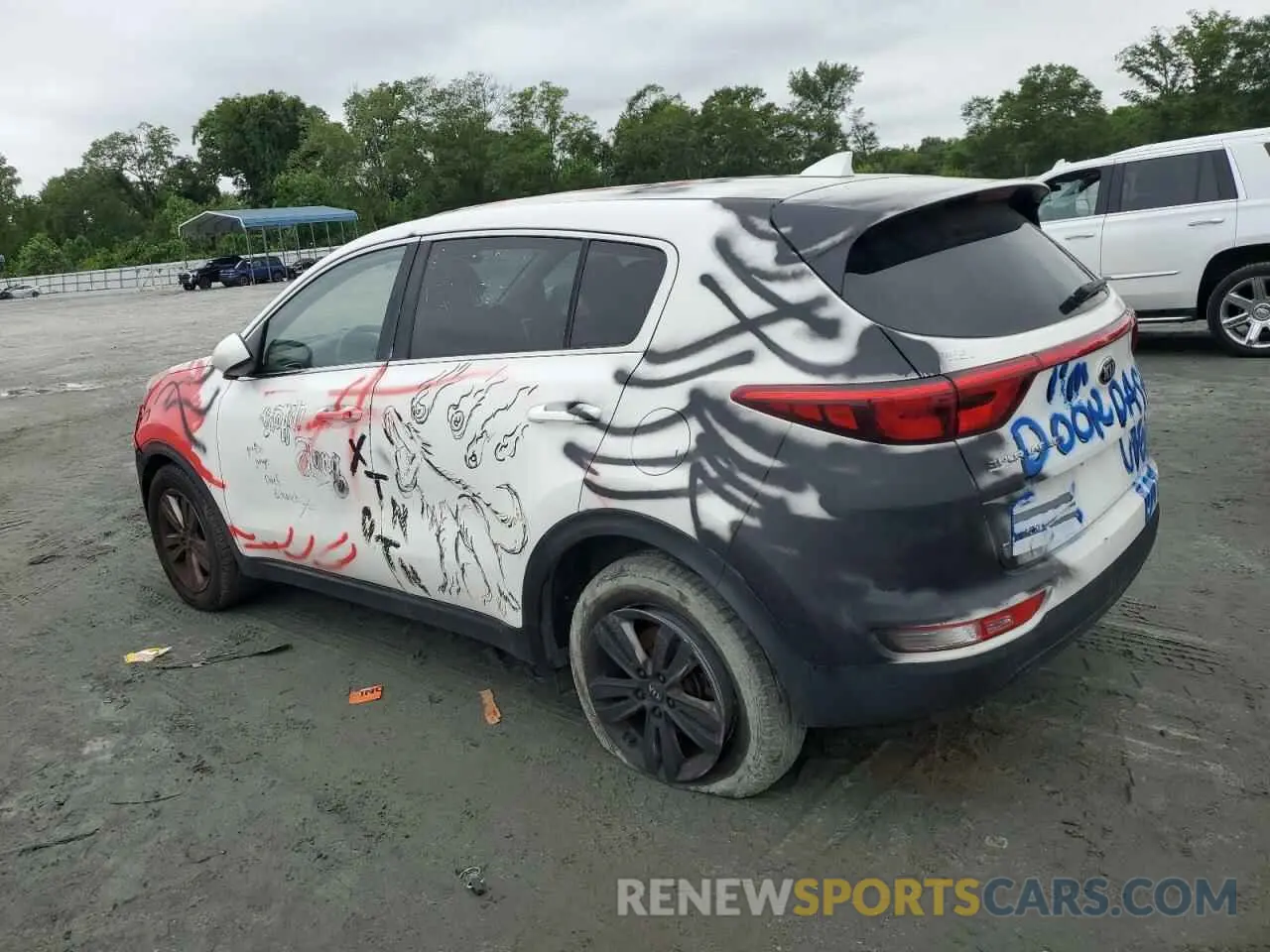 2 Photograph of a damaged car KNDPM3AC8K7493790 KIA SPORTAGE 2019