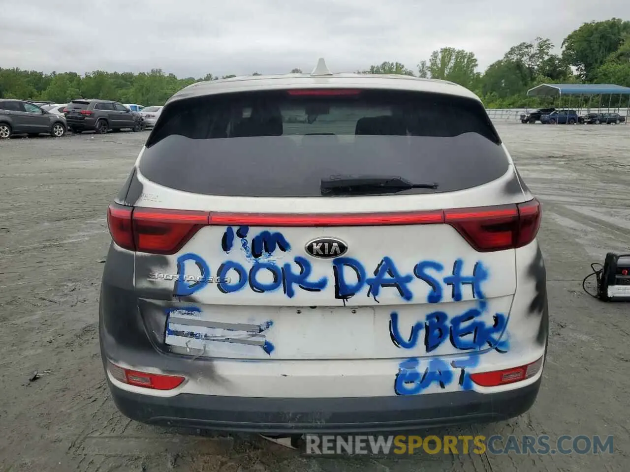 6 Photograph of a damaged car KNDPM3AC8K7493790 KIA SPORTAGE 2019
