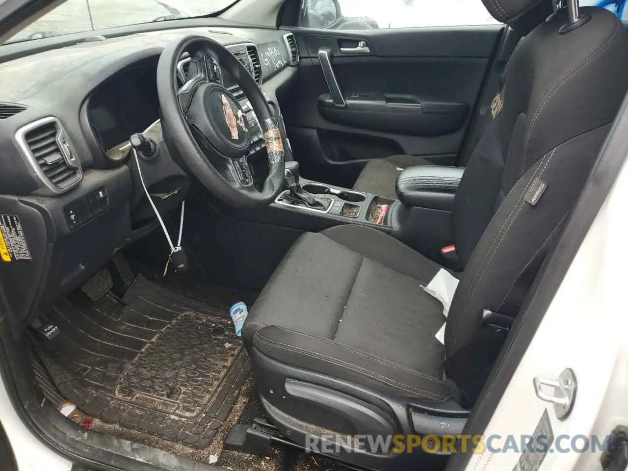 7 Photograph of a damaged car KNDPM3AC8K7493790 KIA SPORTAGE 2019