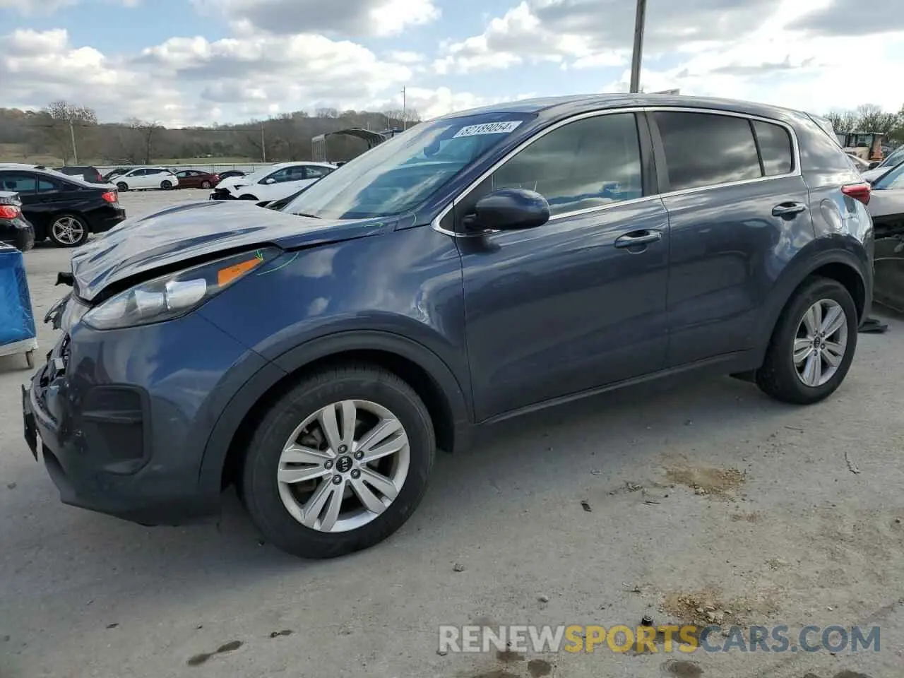 1 Photograph of a damaged car KNDPM3AC8K7547783 KIA SPORTAGE 2019