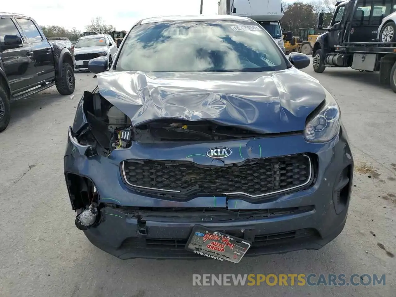 5 Photograph of a damaged car KNDPM3AC8K7547783 KIA SPORTAGE 2019