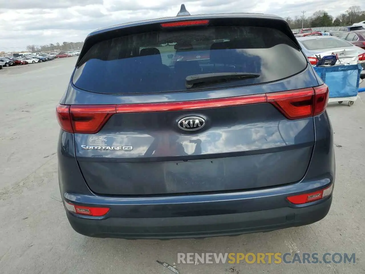 6 Photograph of a damaged car KNDPM3AC8K7547783 KIA SPORTAGE 2019