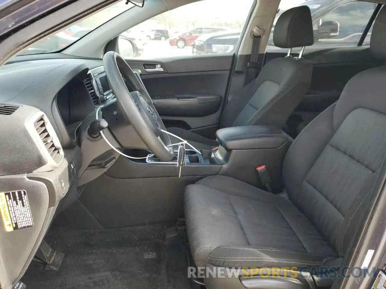 7 Photograph of a damaged car KNDPM3AC8K7547783 KIA SPORTAGE 2019