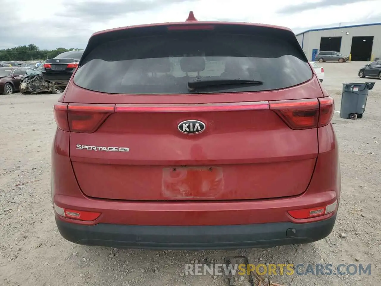 6 Photograph of a damaged car KNDPM3AC8K7567564 KIA SPORTAGE 2019