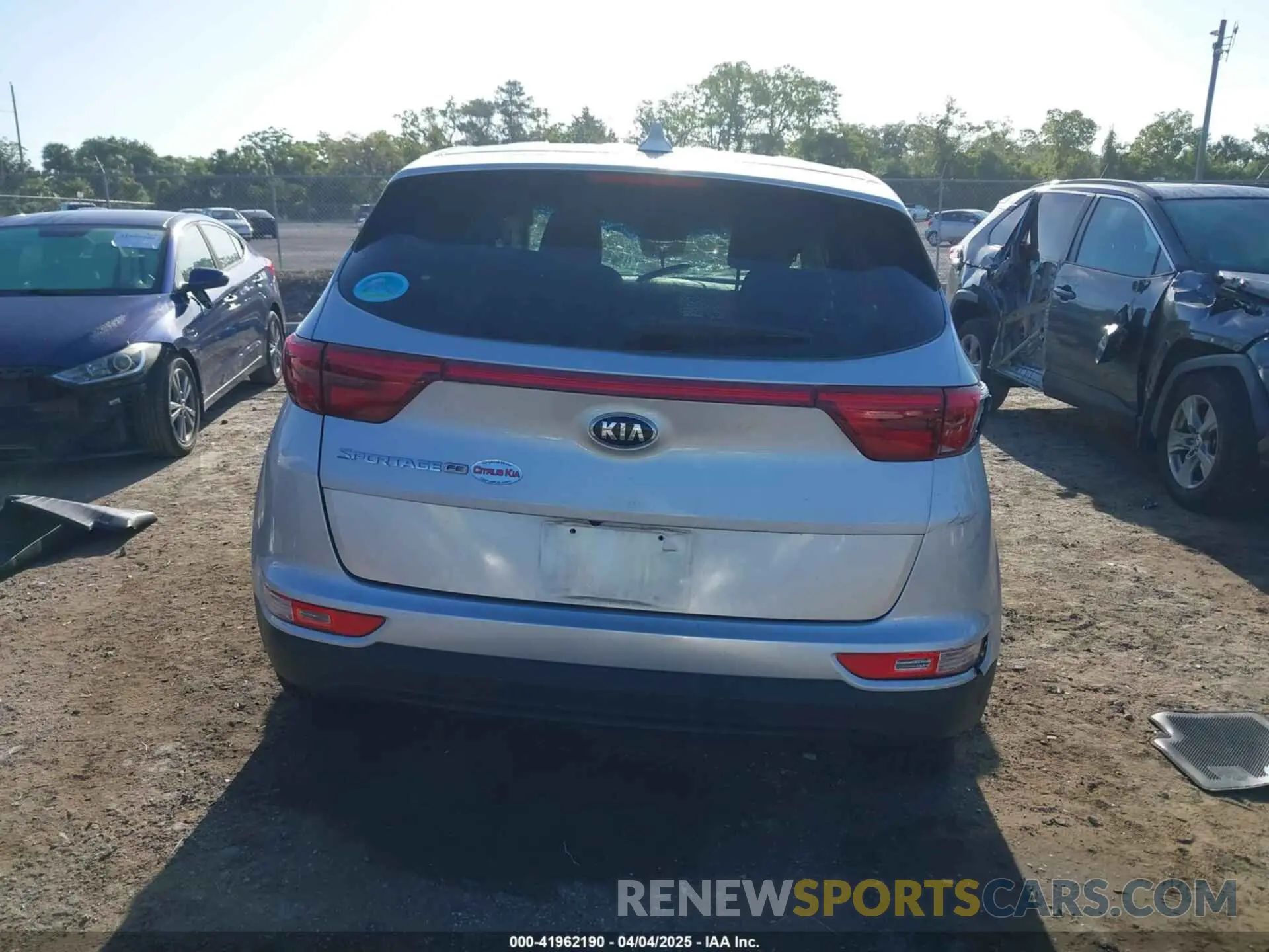 16 Photograph of a damaged car KNDPM3AC8K7591055 KIA SPORTAGE 2019