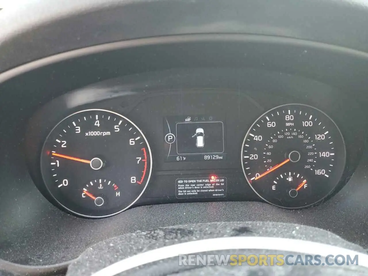9 Photograph of a damaged car KNDPM3AC8K7592142 KIA SPORTAGE 2019