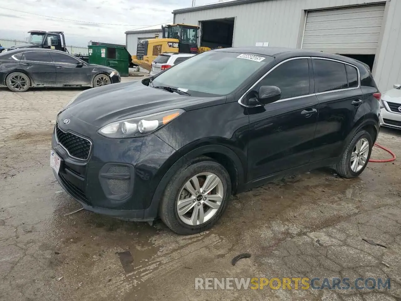 1 Photograph of a damaged car KNDPM3AC8K7596515 KIA SPORTAGE 2019
