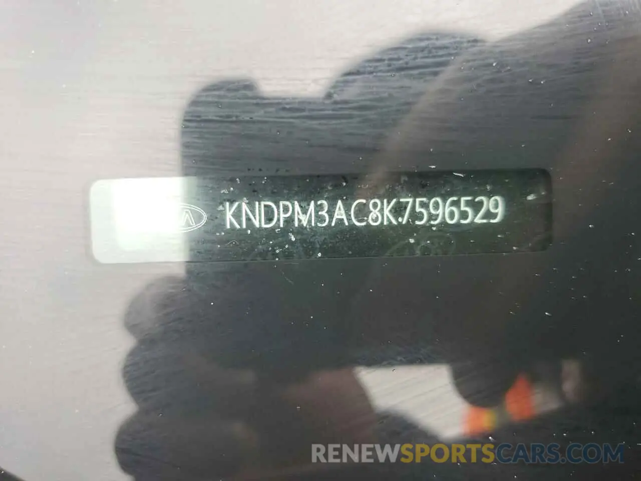 13 Photograph of a damaged car KNDPM3AC8K7596529 KIA SPORTAGE 2019