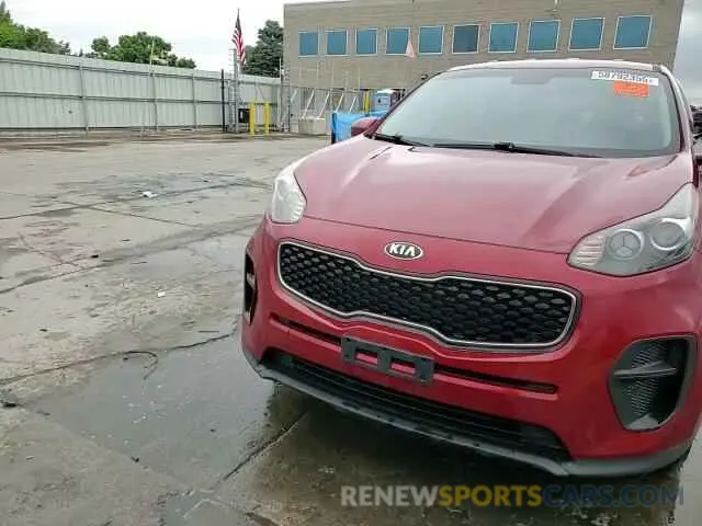 14 Photograph of a damaged car KNDPM3AC8K7596529 KIA SPORTAGE 2019