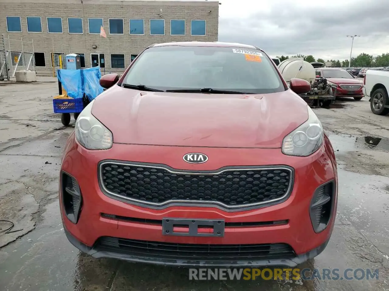 5 Photograph of a damaged car KNDPM3AC8K7596529 KIA SPORTAGE 2019