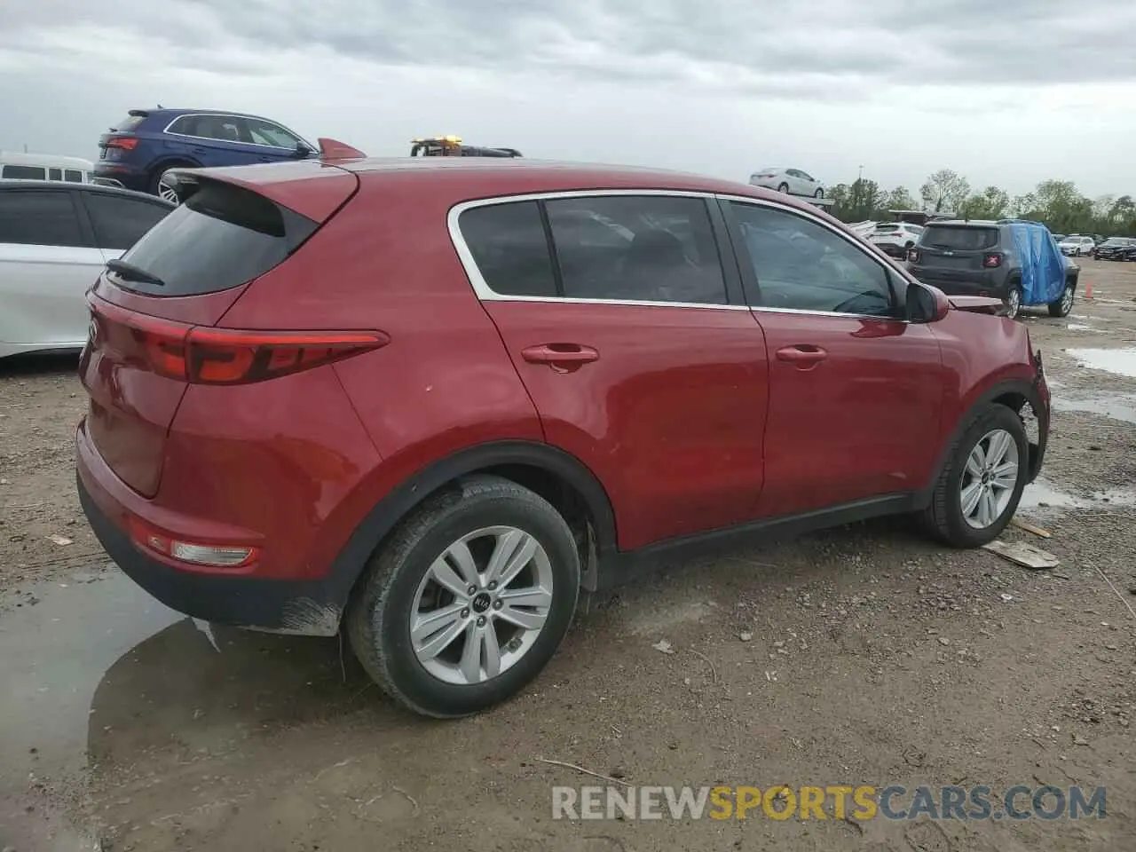 3 Photograph of a damaged car KNDPM3AC8K7626256 KIA SPORTAGE 2019