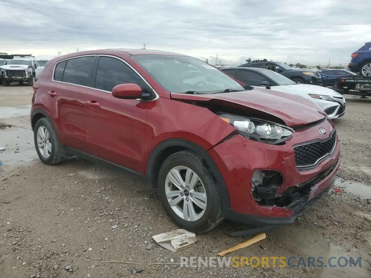 4 Photograph of a damaged car KNDPM3AC8K7626256 KIA SPORTAGE 2019