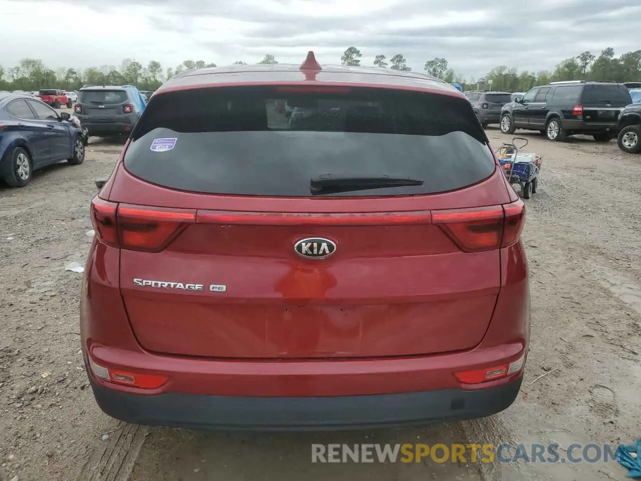 6 Photograph of a damaged car KNDPM3AC8K7626256 KIA SPORTAGE 2019
