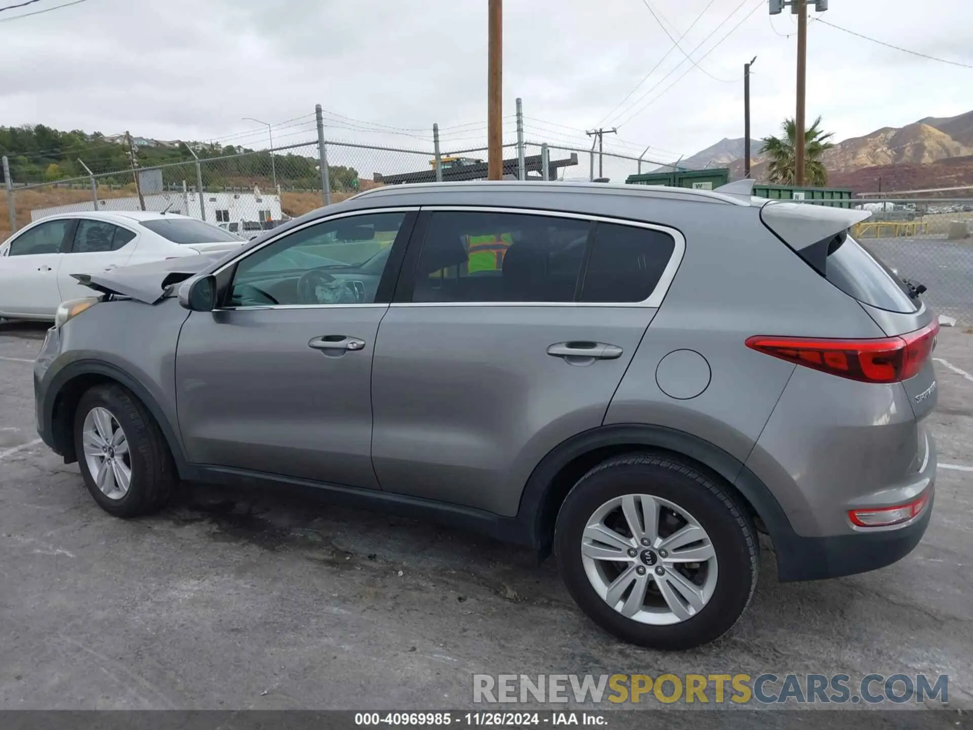 13 Photograph of a damaged car KNDPM3AC9K7549560 KIA SPORTAGE 2019