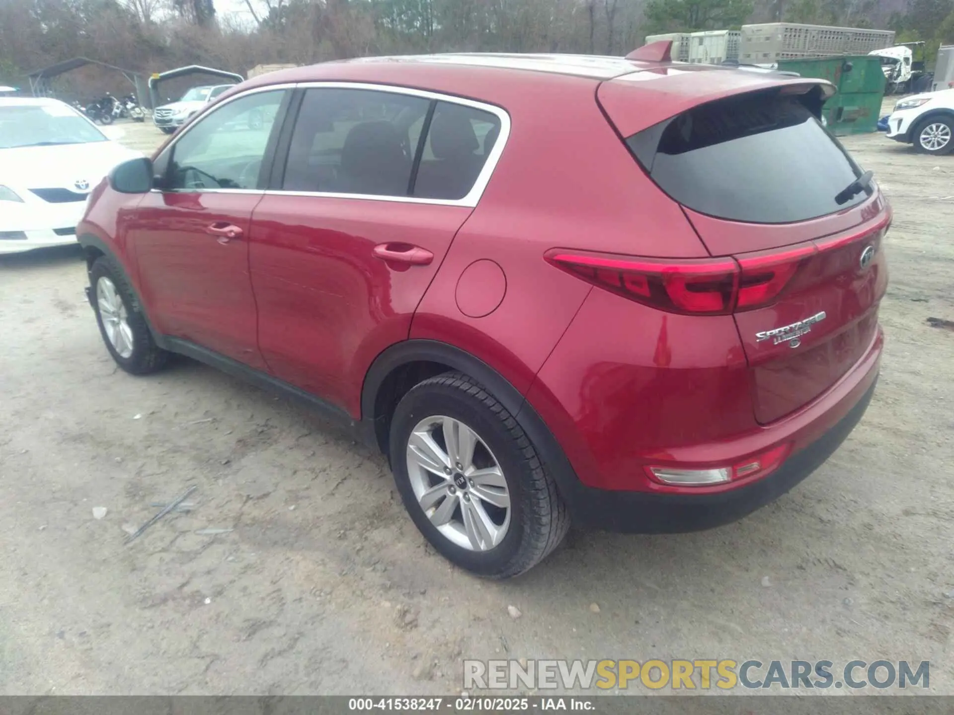 3 Photograph of a damaged car KNDPM3AC9K7554726 KIA SPORTAGE 2019