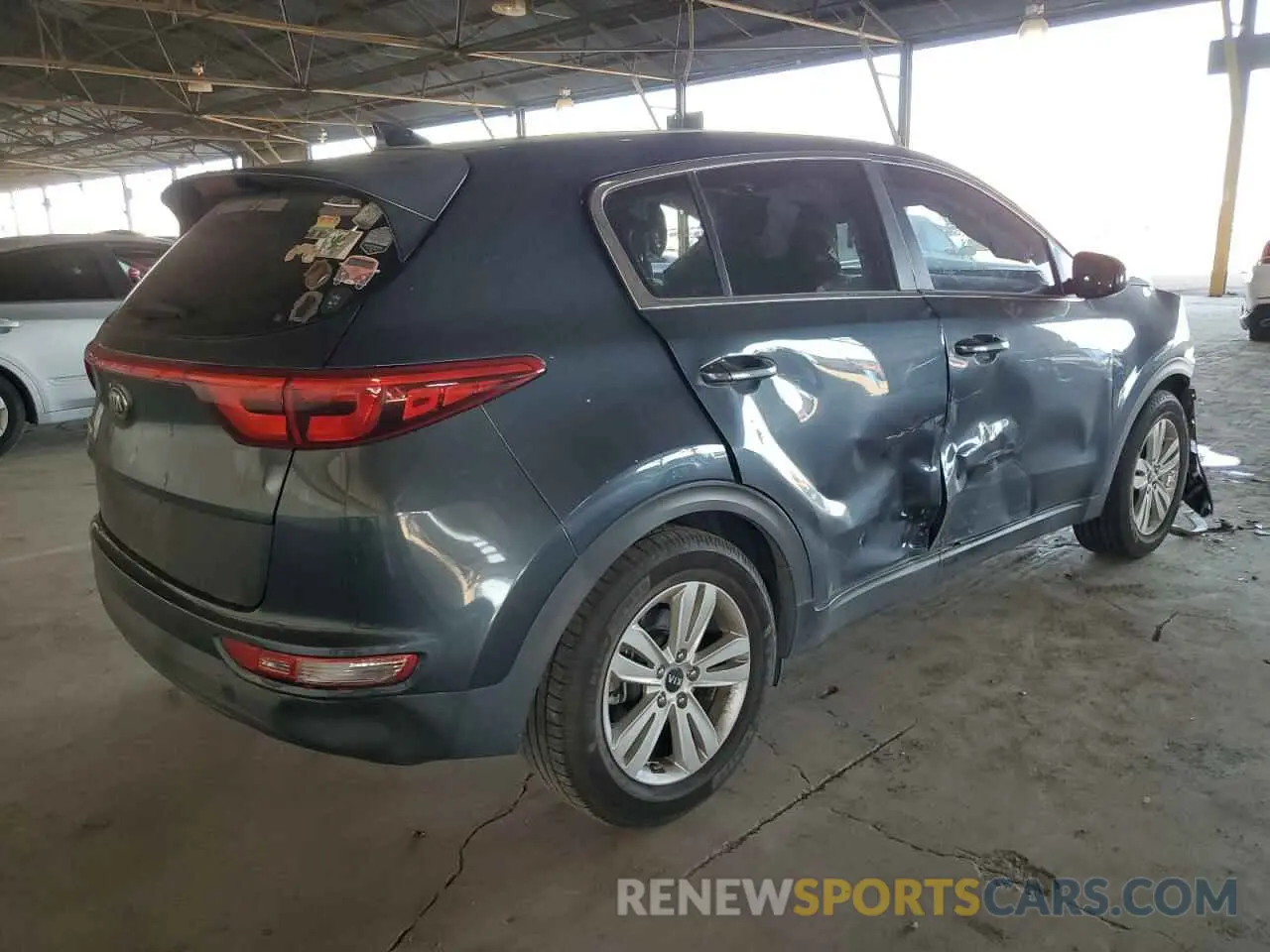 3 Photograph of a damaged car KNDPM3AC9K7613841 KIA SPORTAGE 2019