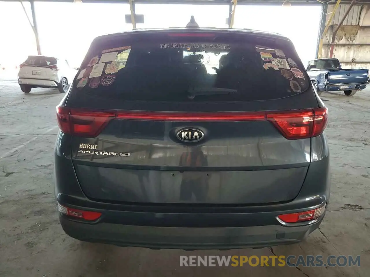 6 Photograph of a damaged car KNDPM3AC9K7613841 KIA SPORTAGE 2019