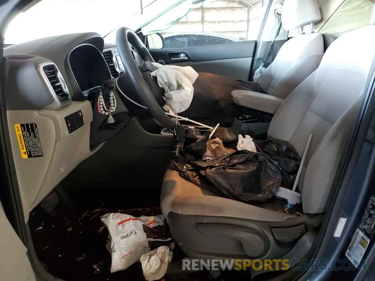 7 Photograph of a damaged car KNDPM3AC9K7613841 KIA SPORTAGE 2019