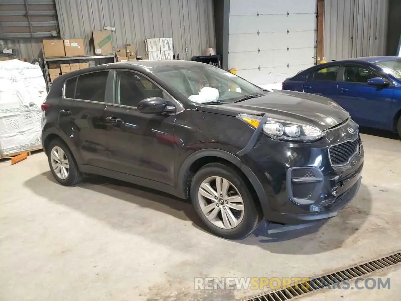 4 Photograph of a damaged car KNDPM3AC9K7616576 KIA SPORTAGE 2019
