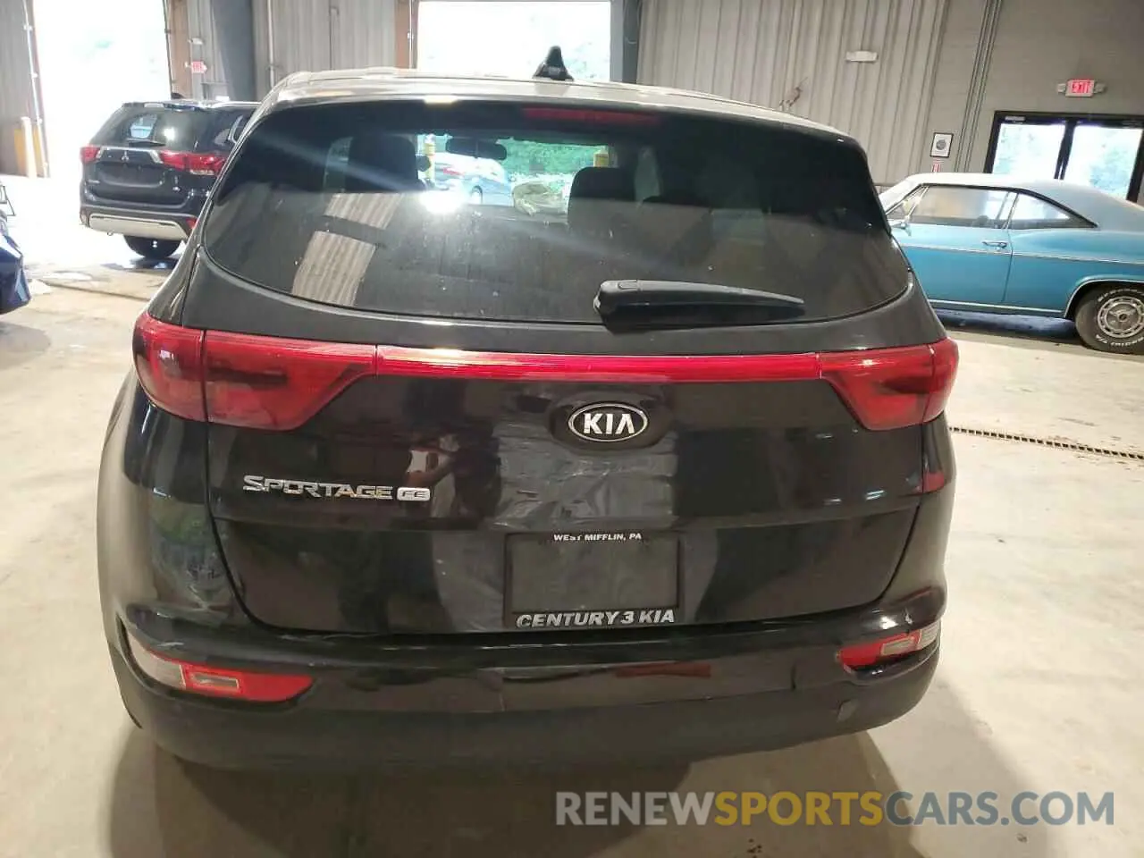 6 Photograph of a damaged car KNDPM3AC9K7616576 KIA SPORTAGE 2019