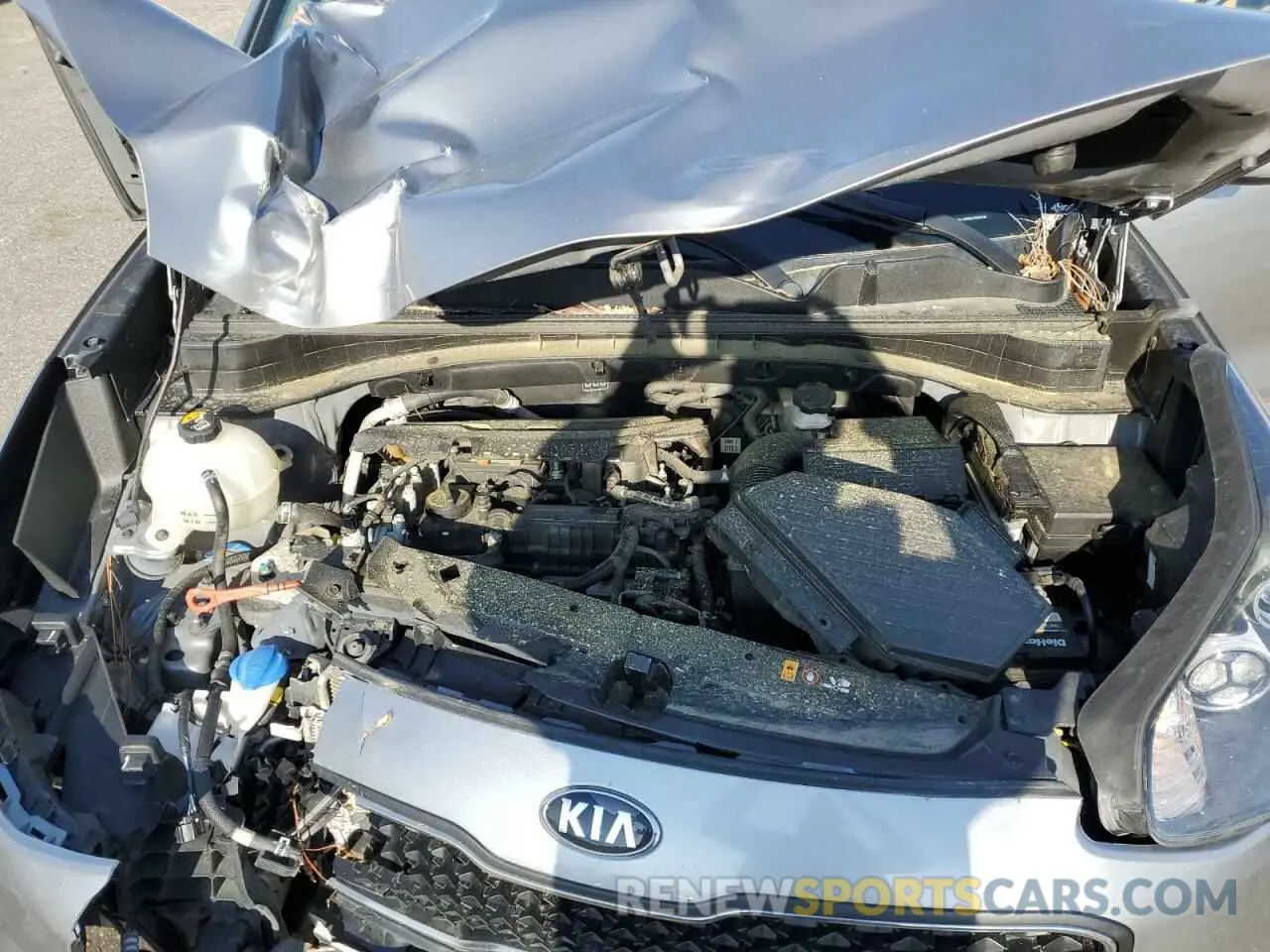 11 Photograph of a damaged car KNDPM3AC9K7622426 KIA SPORTAGE 2019