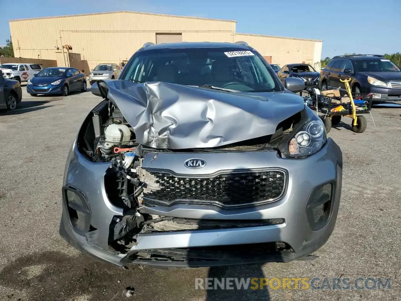 5 Photograph of a damaged car KNDPM3AC9K7622426 KIA SPORTAGE 2019