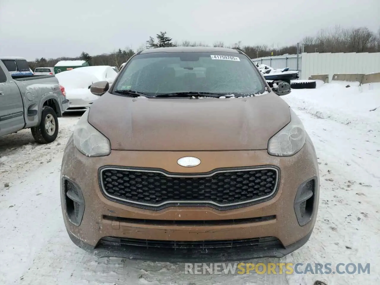 5 Photograph of a damaged car KNDPM3AC9K7627853 KIA SPORTAGE 2019