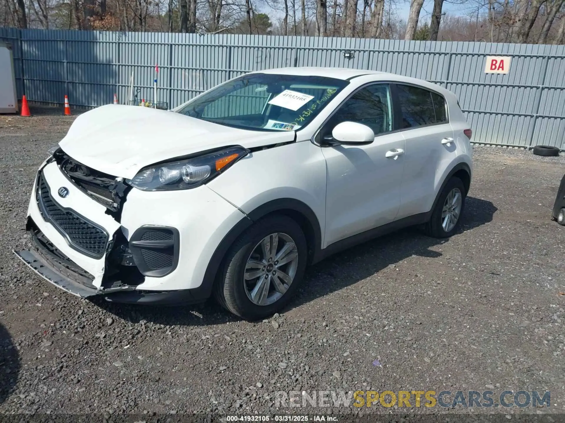 2 Photograph of a damaged car KNDPM3ACXK7516826 KIA SPORTAGE 2019