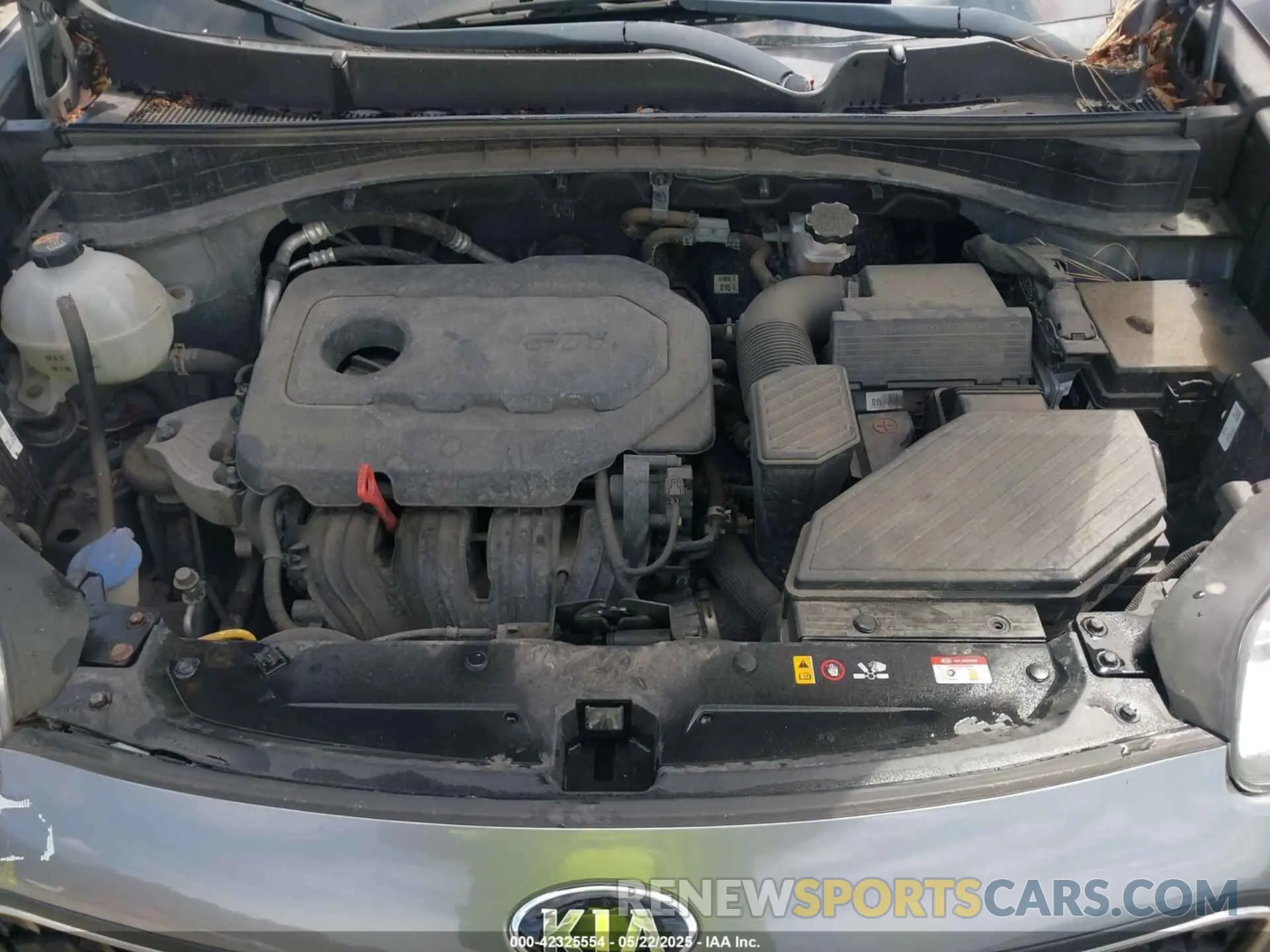 10 Photograph of a damaged car KNDPM3ACXK7545596 KIA SPORTAGE 2019