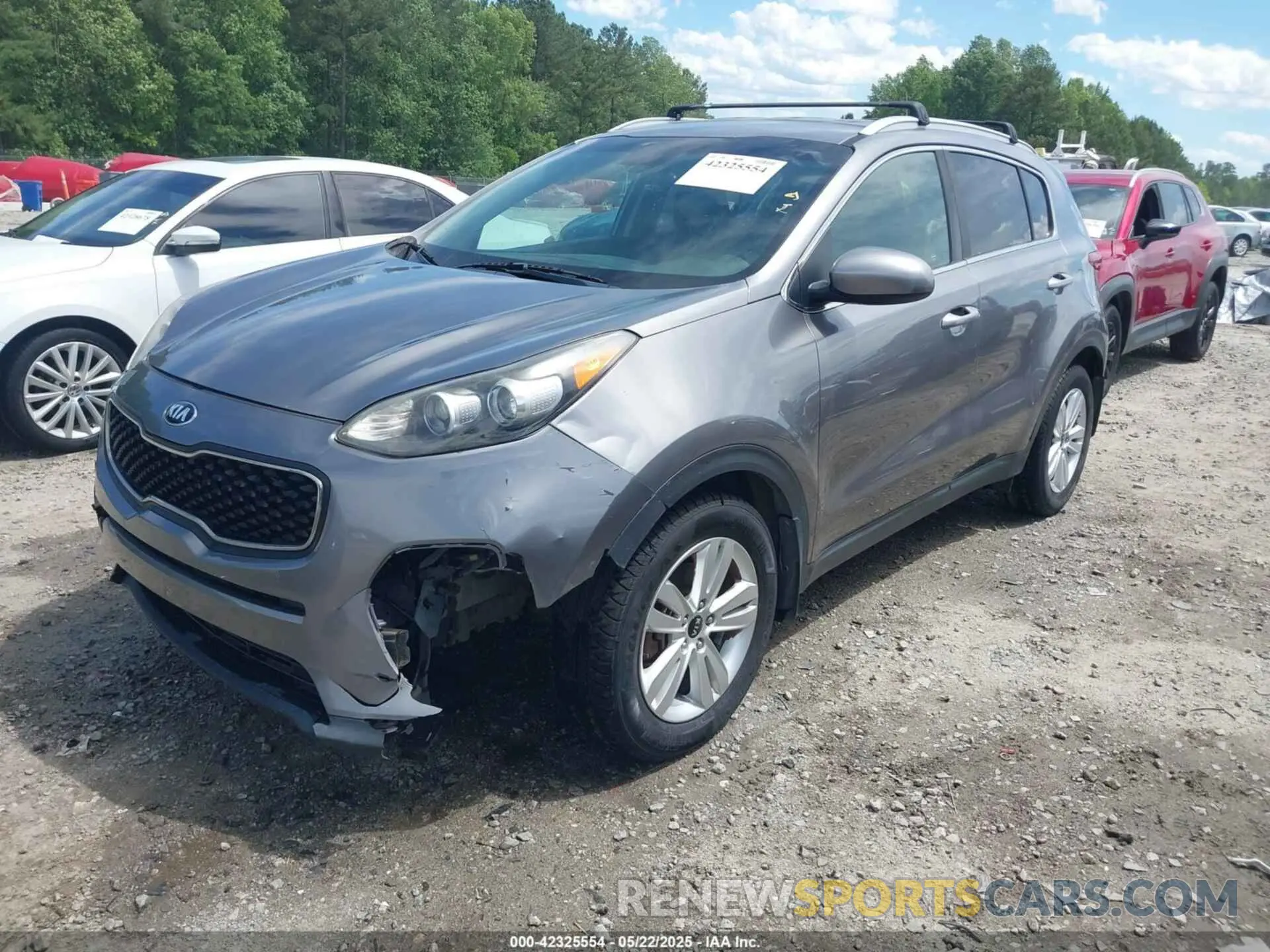 2 Photograph of a damaged car KNDPM3ACXK7545596 KIA SPORTAGE 2019