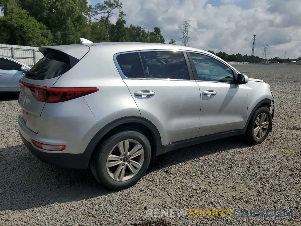 3 Photograph of a damaged car KNDPM3ACXK7555917 KIA SPORTAGE 2019