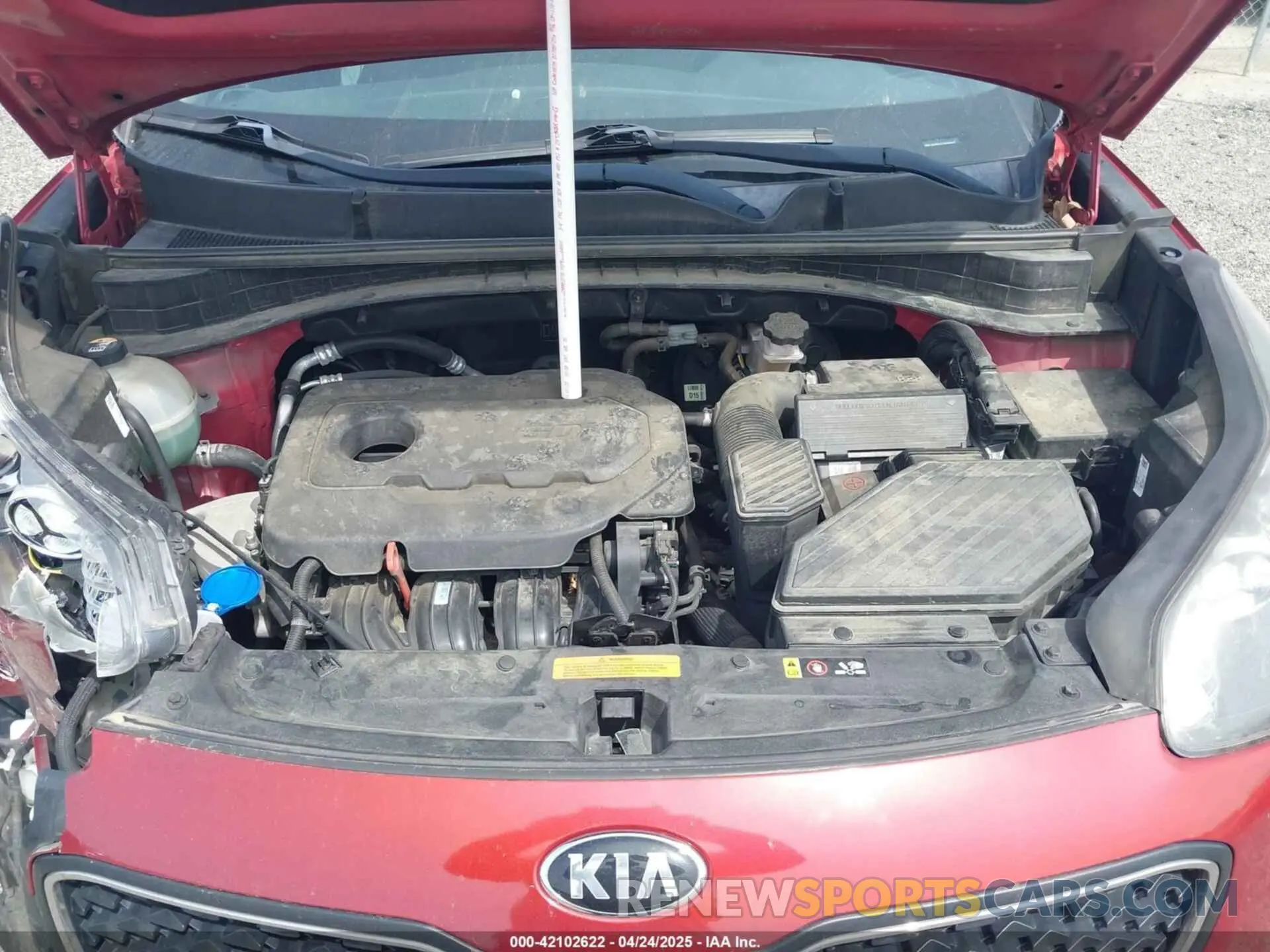 10 Photograph of a damaged car KNDPM3ACXK7559627 KIA SPORTAGE 2019