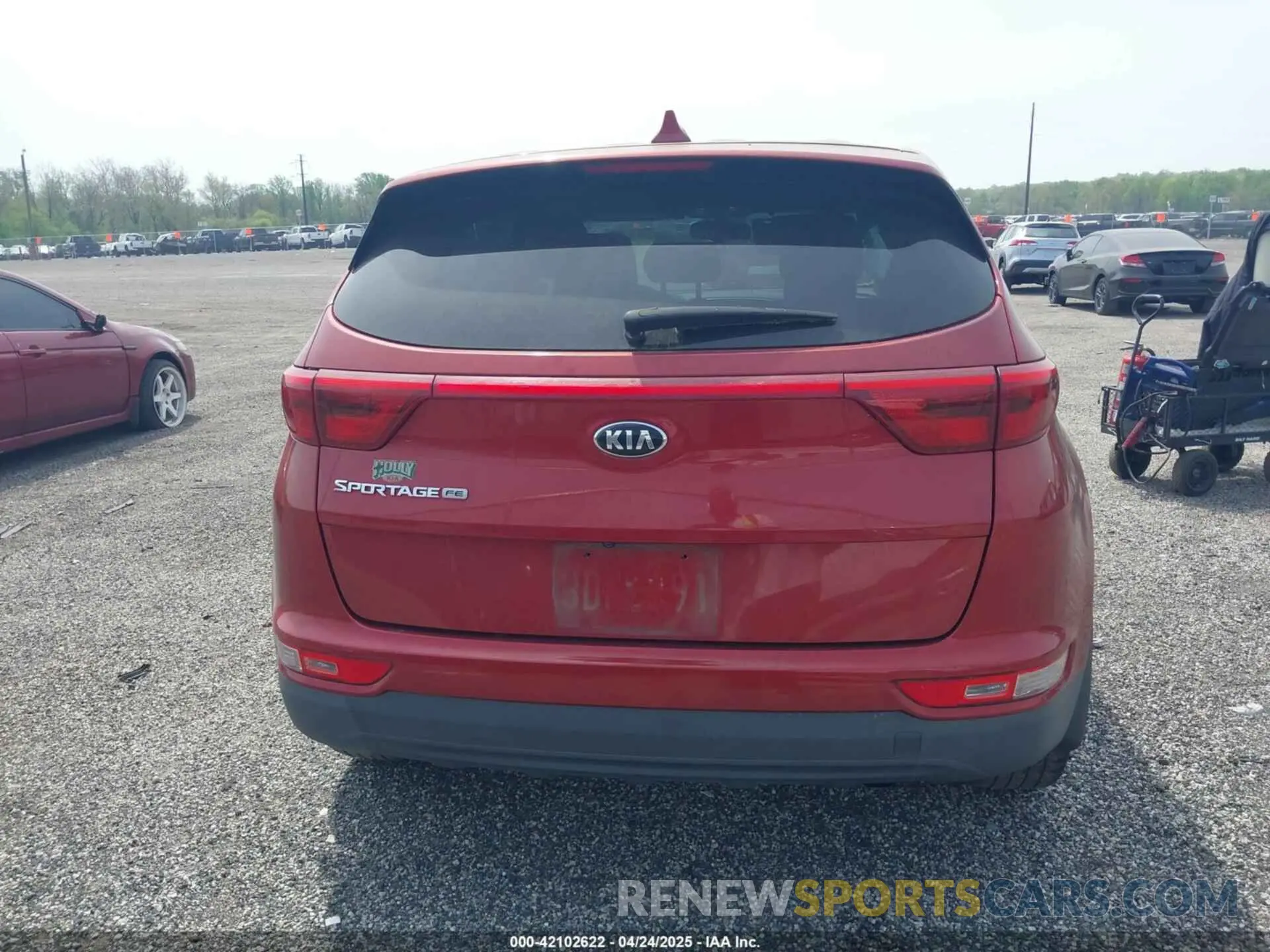 16 Photograph of a damaged car KNDPM3ACXK7559627 KIA SPORTAGE 2019