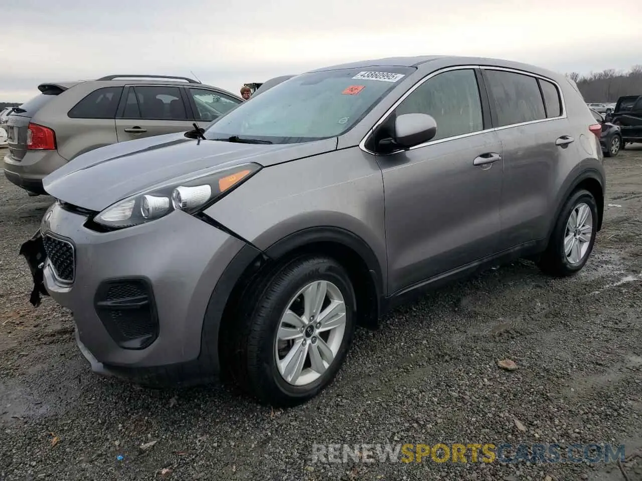 1 Photograph of a damaged car KNDPM3ACXK7561832 KIA SPORTAGE 2019