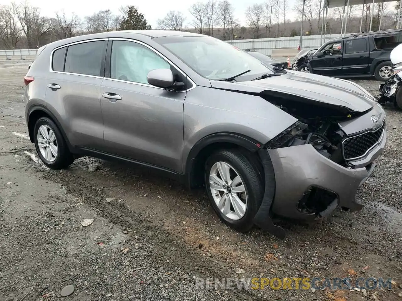 4 Photograph of a damaged car KNDPM3ACXK7561832 KIA SPORTAGE 2019