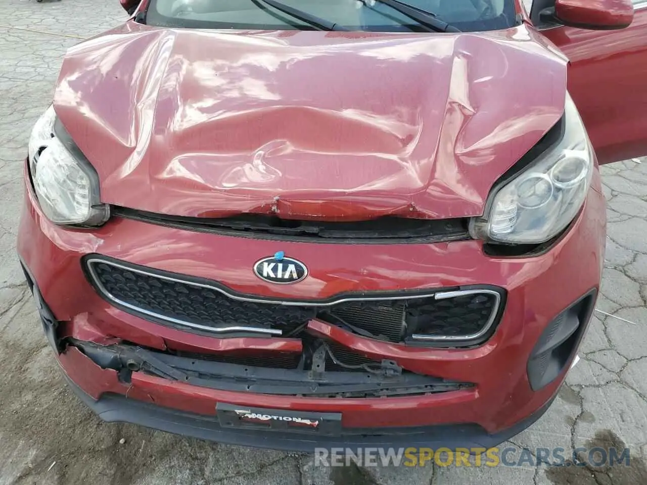 12 Photograph of a damaged car KNDPM3ACXK7563693 KIA SPORTAGE 2019