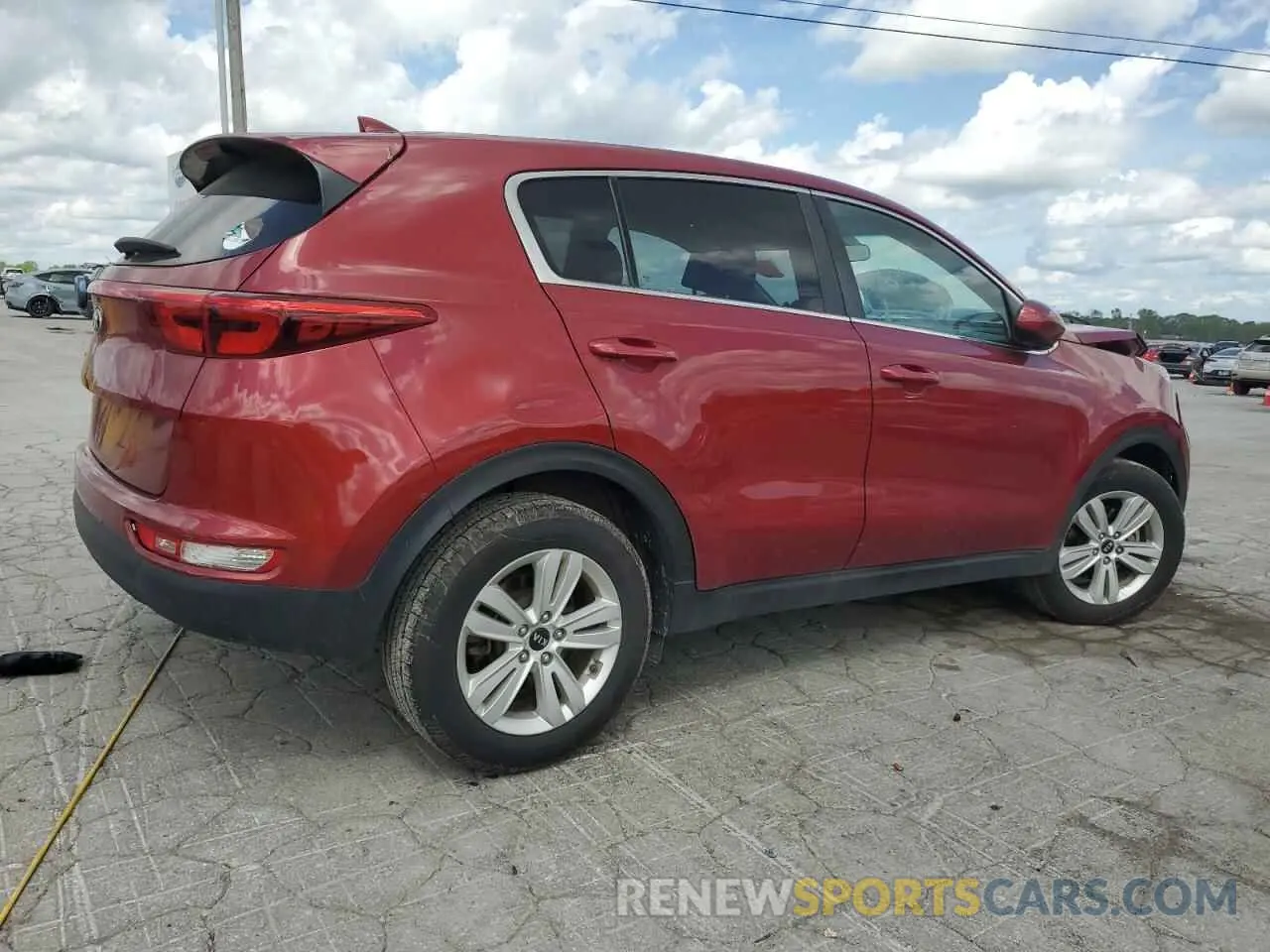 3 Photograph of a damaged car KNDPM3ACXK7563693 KIA SPORTAGE 2019