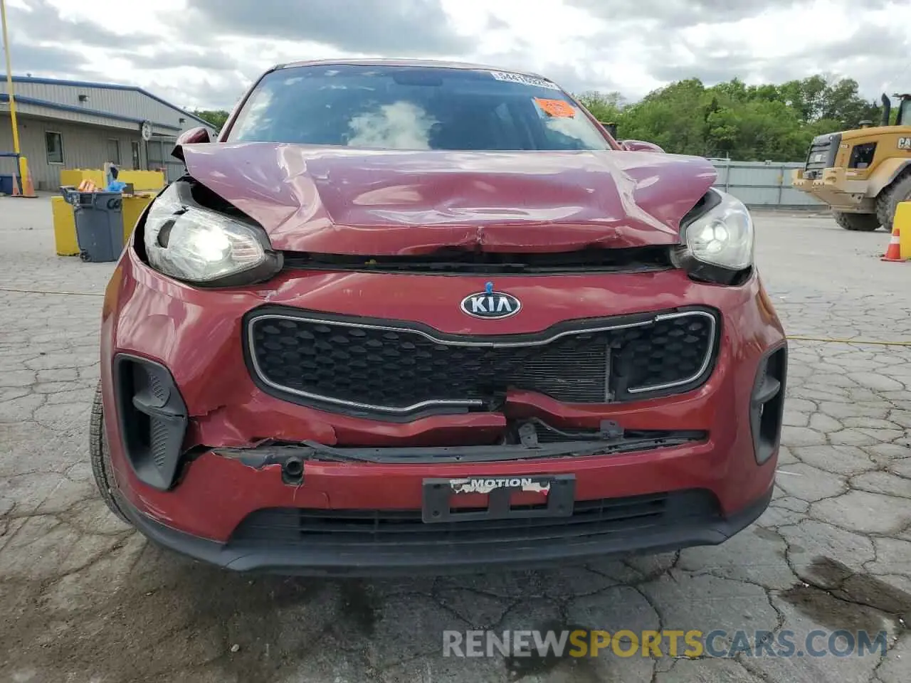 5 Photograph of a damaged car KNDPM3ACXK7563693 KIA SPORTAGE 2019