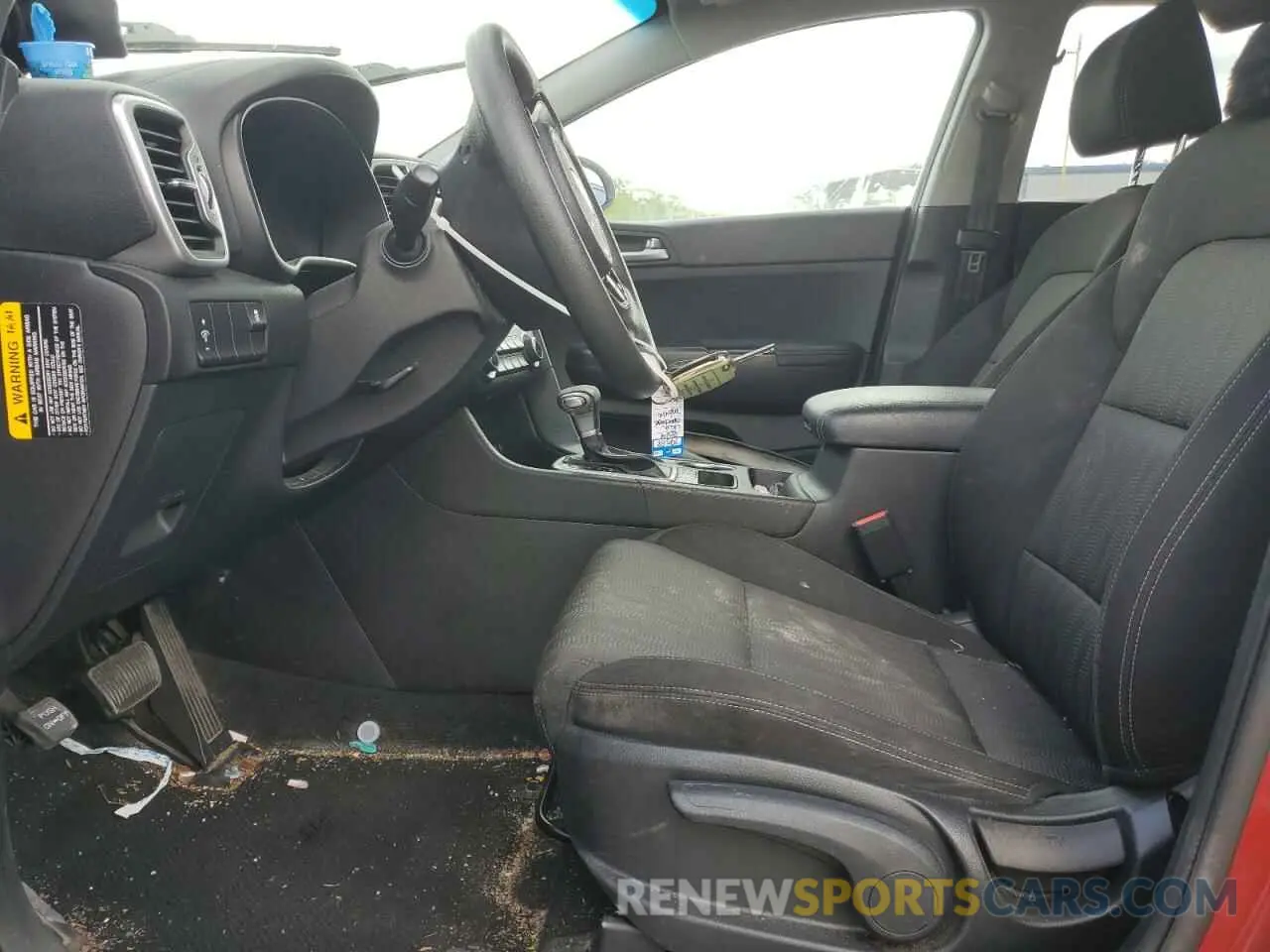 7 Photograph of a damaged car KNDPM3ACXK7563693 KIA SPORTAGE 2019