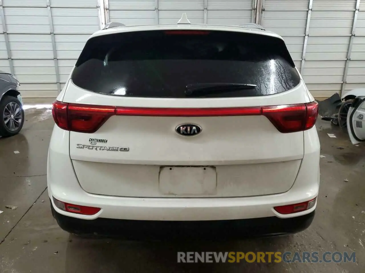 6 Photograph of a damaged car KNDPM3ACXK7577707 KIA SPORTAGE 2019