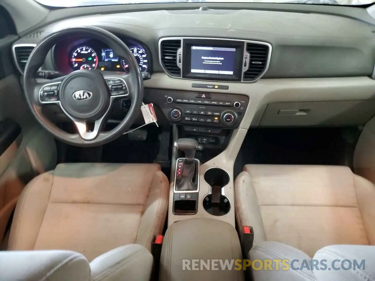 8 Photograph of a damaged car KNDPM3ACXK7577707 KIA SPORTAGE 2019
