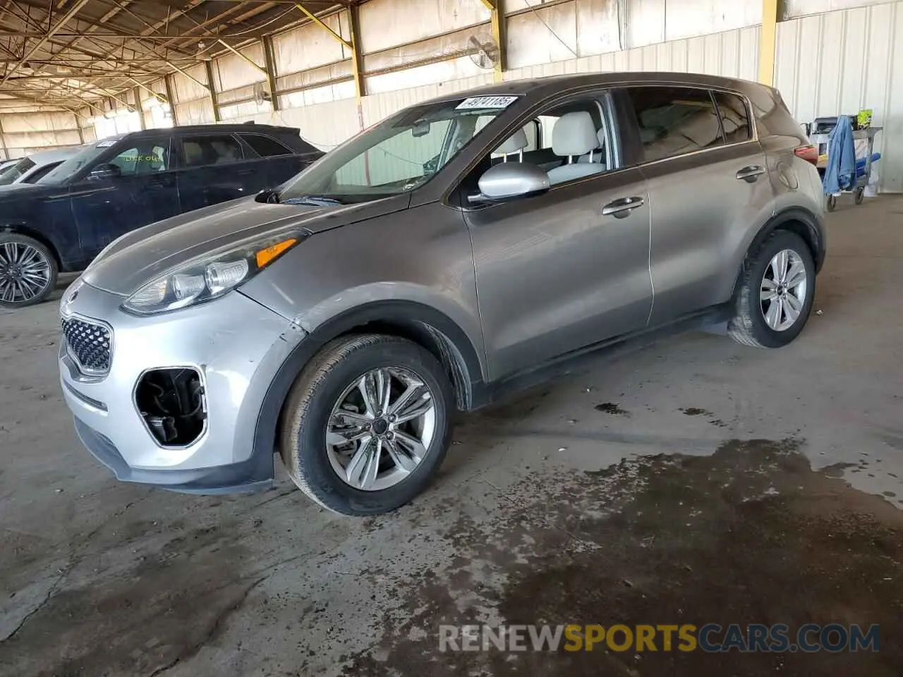 1 Photograph of a damaged car KNDPM3ACXK7578856 KIA SPORTAGE 2019