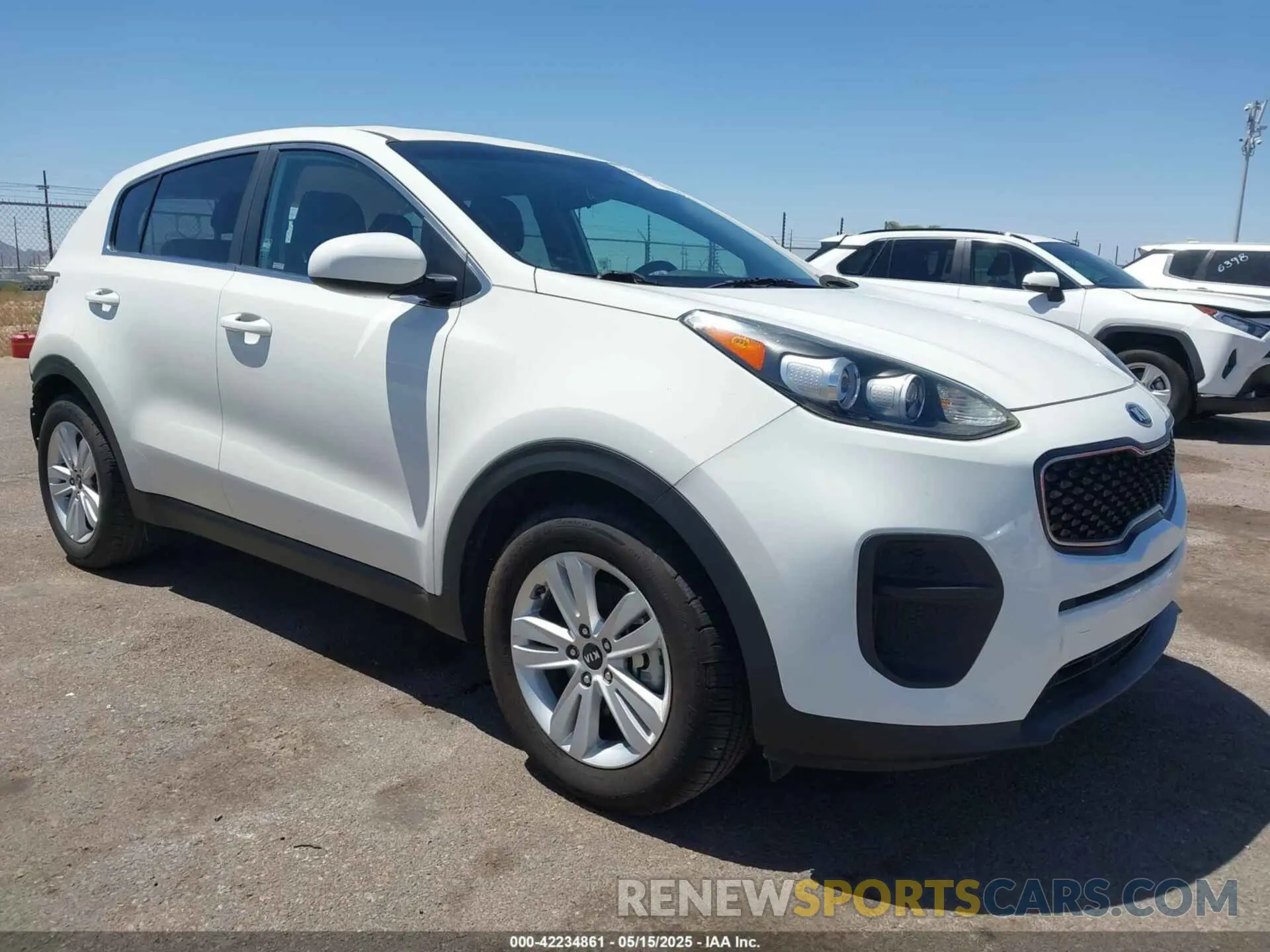 1 Photograph of a damaged car KNDPM3ACXK7595723 KIA SPORTAGE 2019