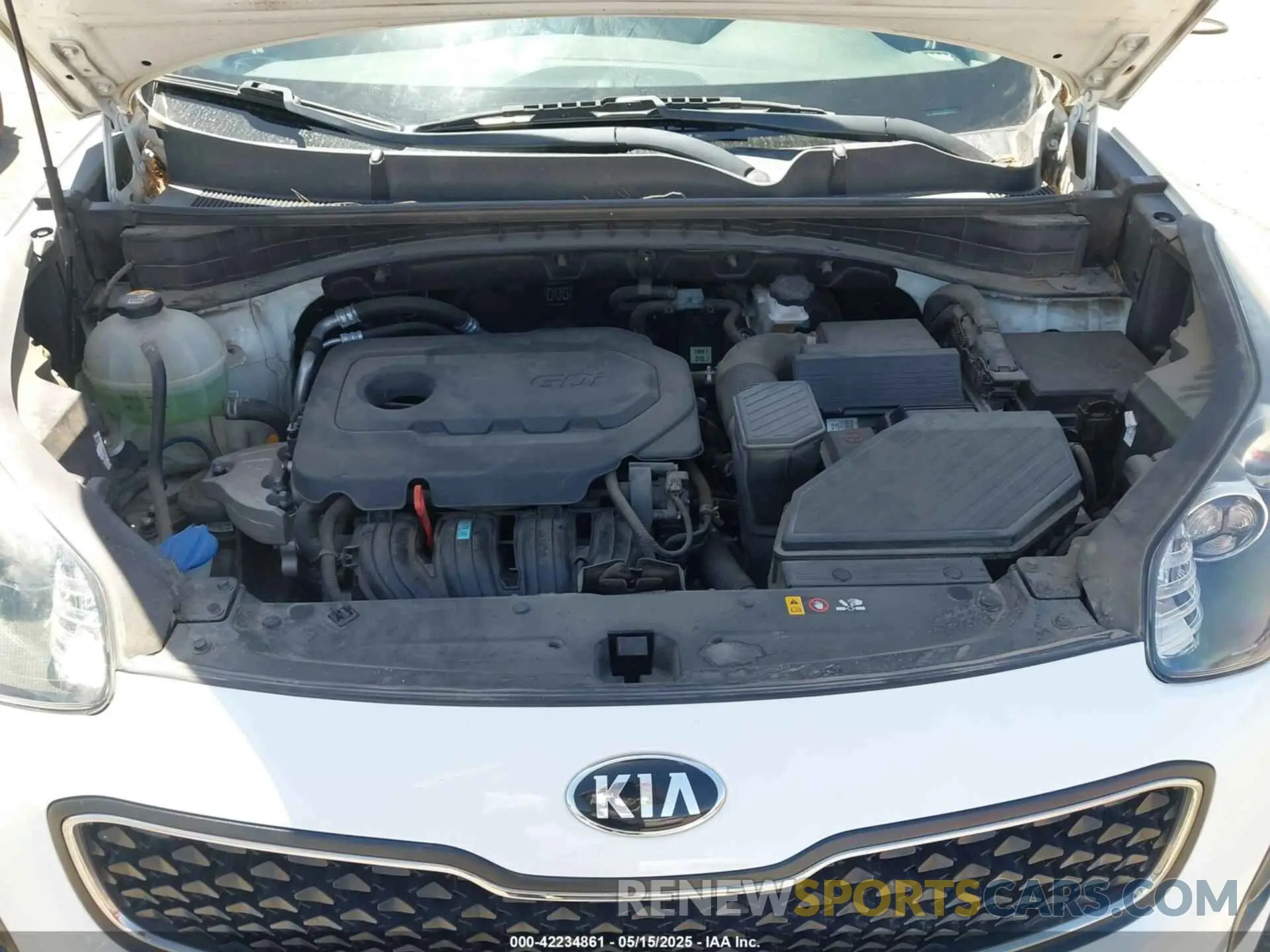 10 Photograph of a damaged car KNDPM3ACXK7595723 KIA SPORTAGE 2019