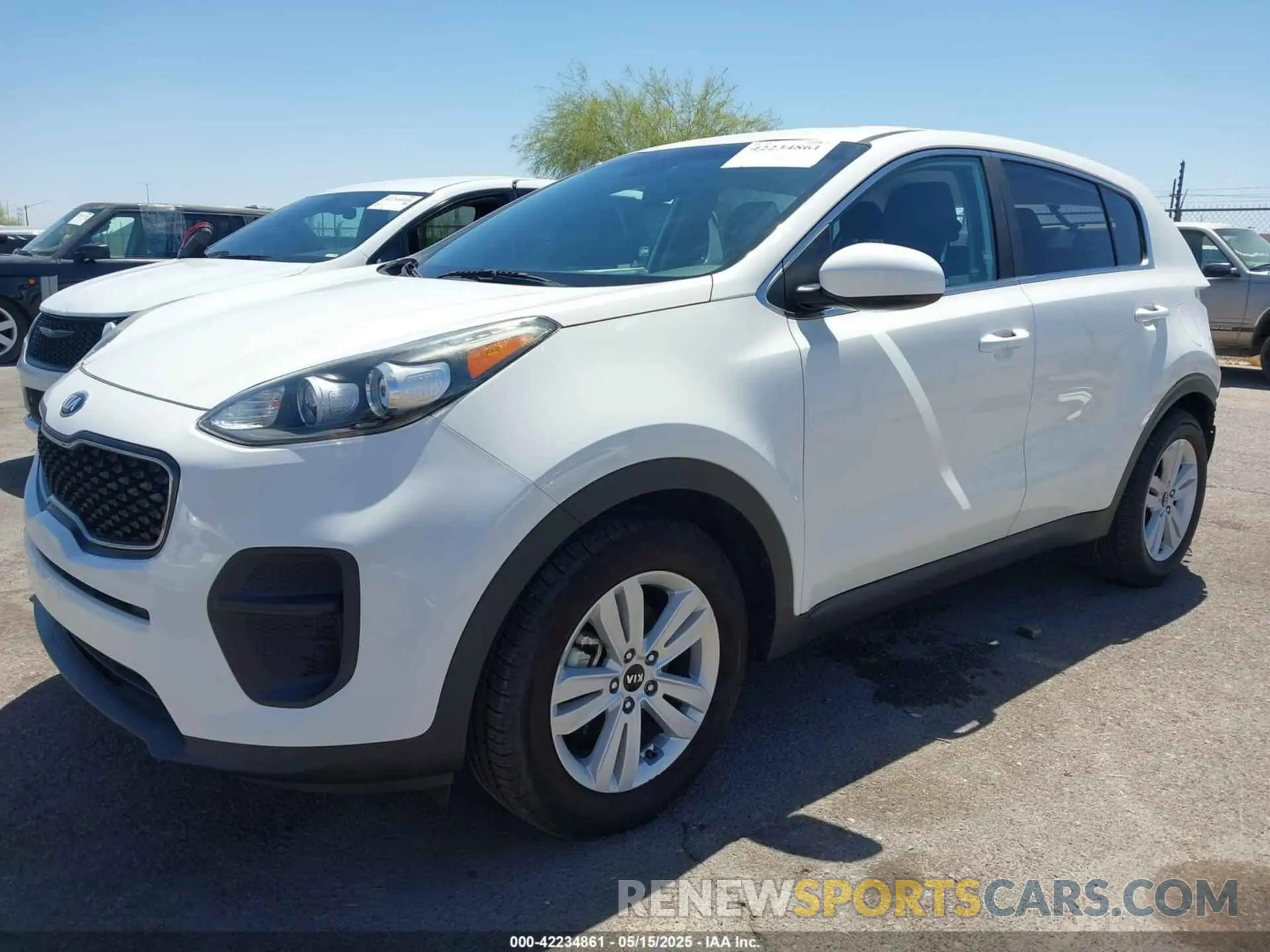 2 Photograph of a damaged car KNDPM3ACXK7595723 KIA SPORTAGE 2019